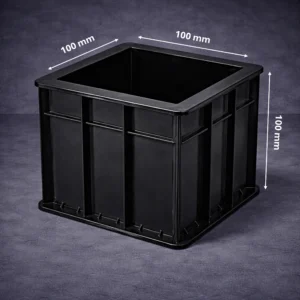 cubic test mould 100 100 x 100 mm 0.3um updated