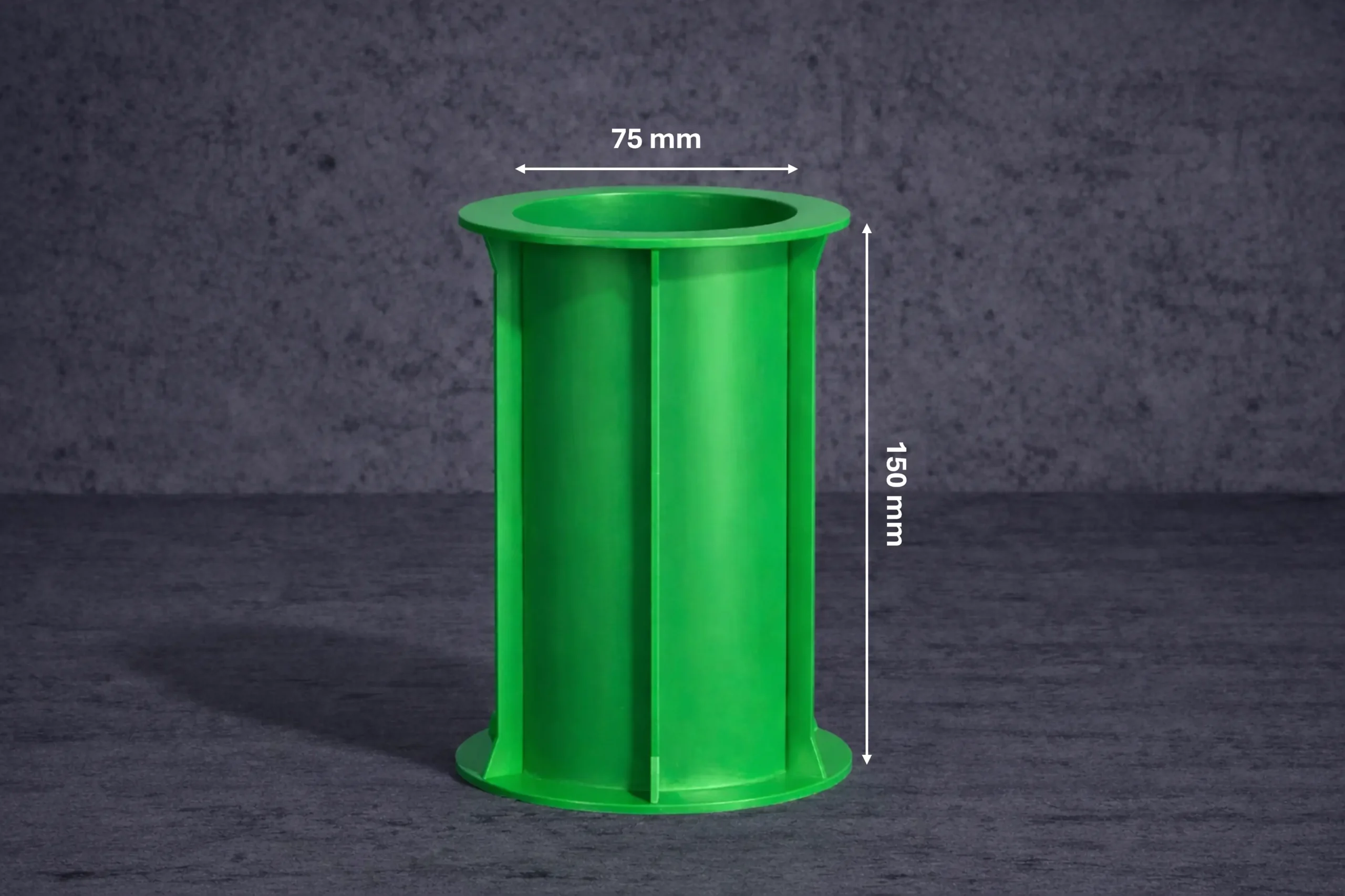 fixed test mould 75 150 mm updated